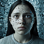 **Prompt 1 (Vulnerability and Overwhelm):**
    "A person (gender-neutral, thoughtful expression) standing within a complex, somewhat chaotic digital landscape. Fragmented data streams, broken padlock icons, and subtle, shadowy cyber threats loom in the background, creating a sense of a vulnerable 'digital home' or a 'mosaic of data' scattered across an uncertain online sea. Realistic, with a slightly somber or reflective tone, emphasizing the hidden dangers and overwhelming nature of the current digital world. Focus on abstract digital elements surrounding the person."